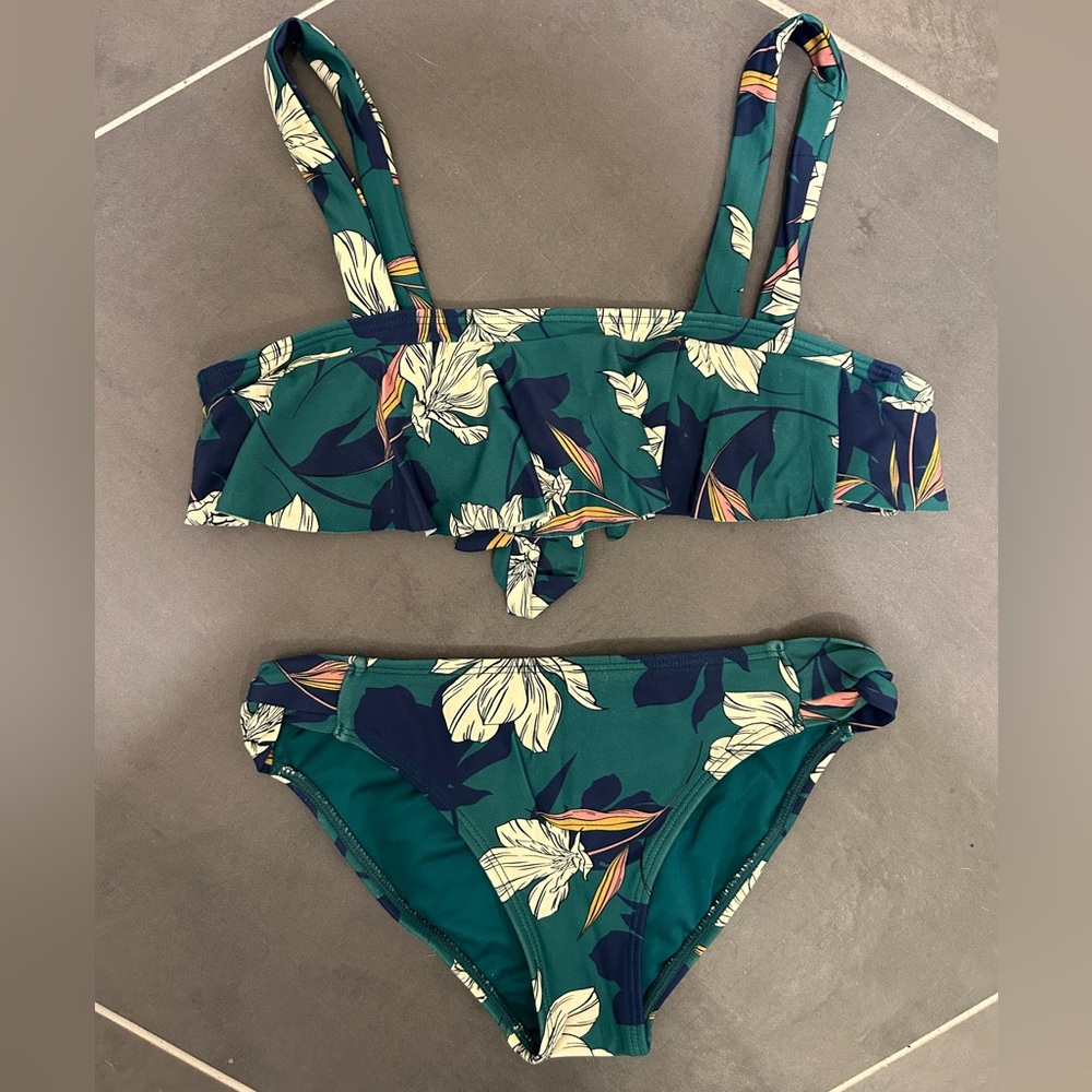 O'Neill Girl's Bridget Flounce Floral Bikini Set